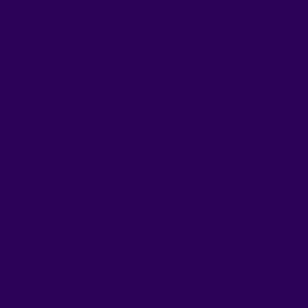 Resene Cherry Pie CherryPie paint color swatch — hex #2A0359