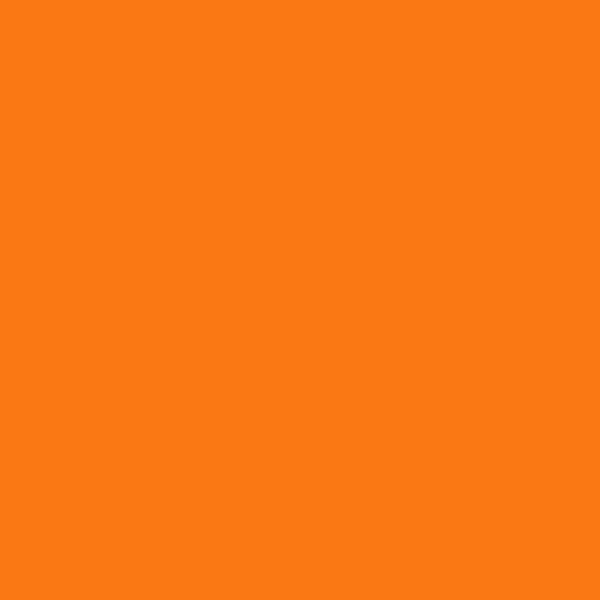 Resene Ecstasy Ecstasy paint color swatch — hex #FA7814