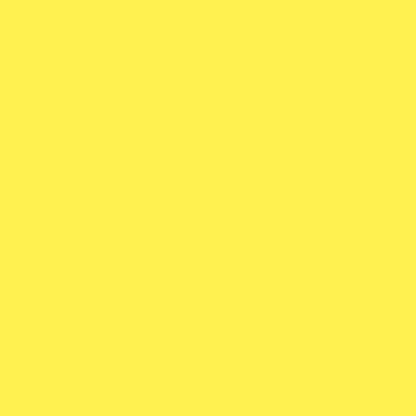 Resene Gorse Gorse paint color swatch — hex #FFF14F