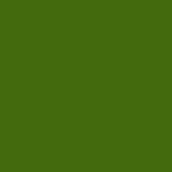 Resene Green Leaf GreenLeaf paint color swatch — hex #436A0D