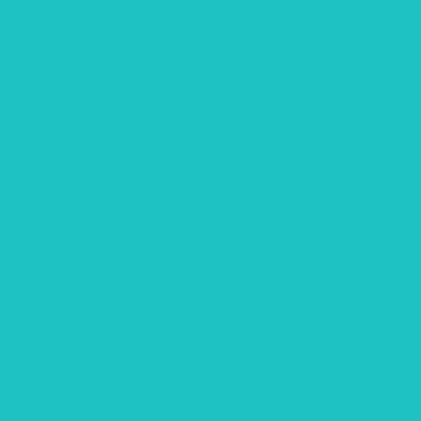 Resene Java Java paint color swatch — hex #1FC2C2