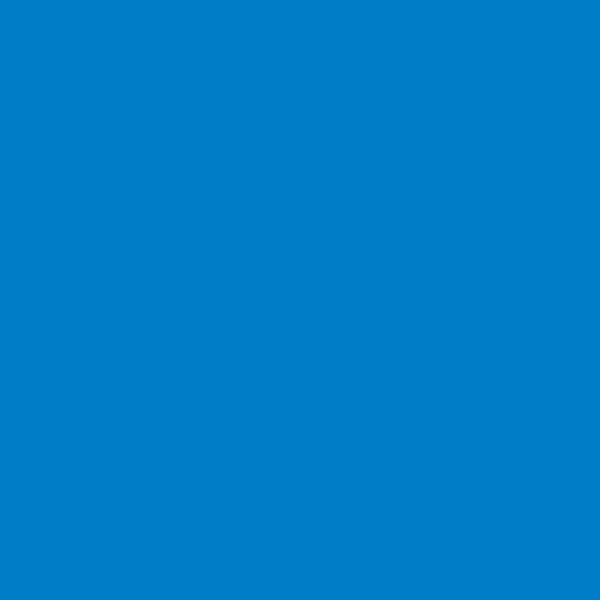 Resene Lochmara Lochmara paint color swatch — hex #007EC7