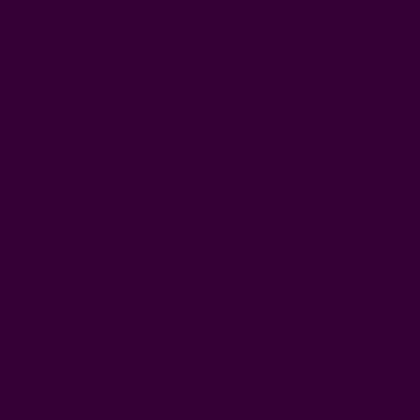 Resene Mardi Gras MardiGras paint color swatch — hex #350036