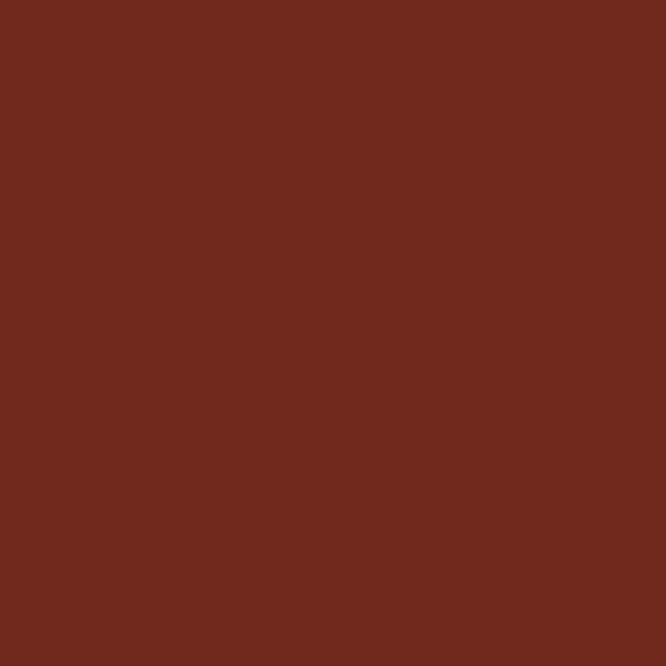 Resene Metallic Copper MetallicCopper paint color swatch — hex #71291D