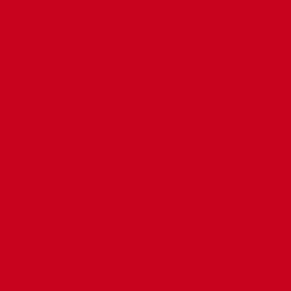 Resene Monza Monza paint color swatch — hex #C7031E
