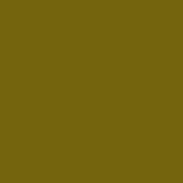 Resene Mustard Mustard paint color swatch — hex #74640D