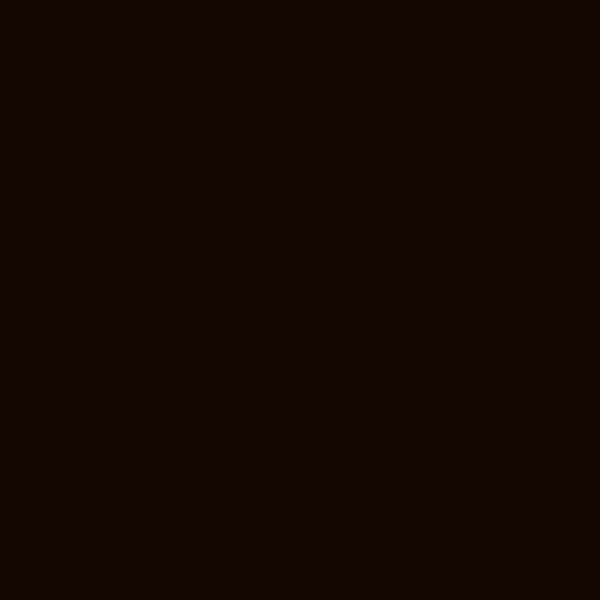Resene Nero Nero paint color swatch — hex #140600