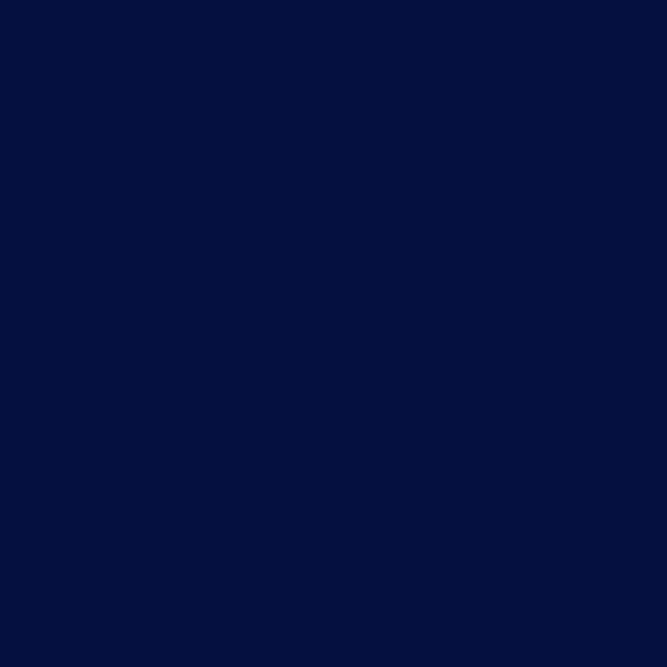 Resene Outer Space OuterSpace paint color swatch — hex #051040