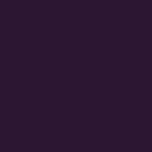 Resene Revolver Revolver paint color swatch — hex #2C1632