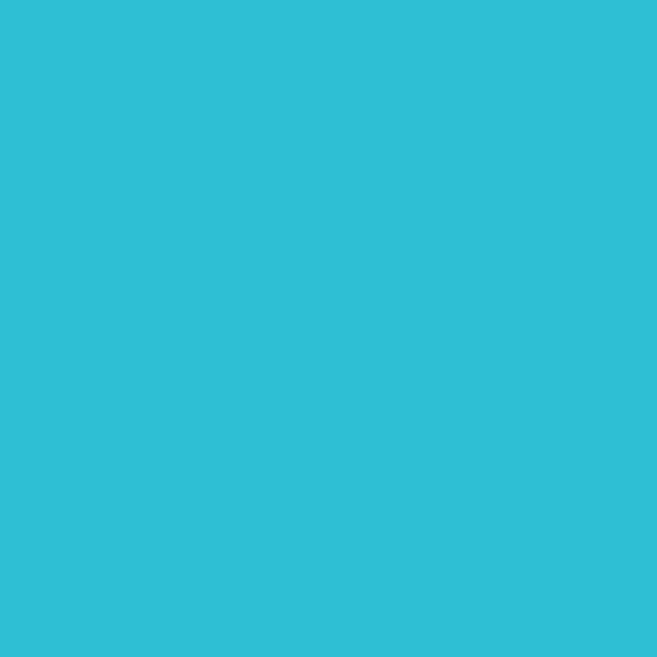 Resene Scooter Scooter paint color swatch — hex #2EBFD4