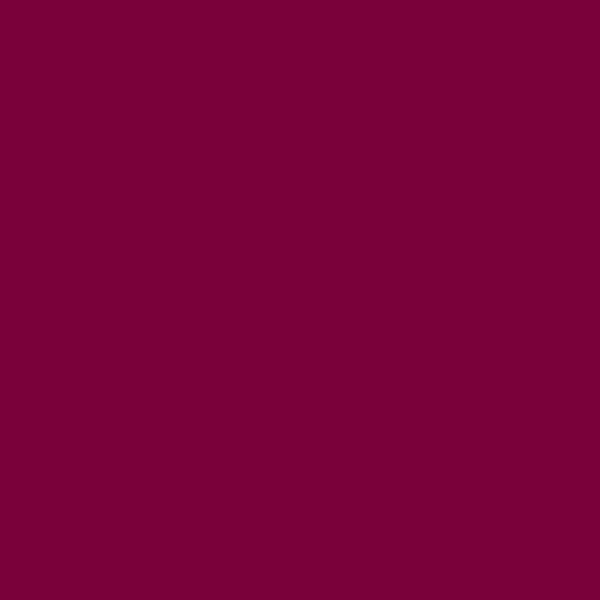 Resene Siren Siren paint color swatch — hex #7A013A