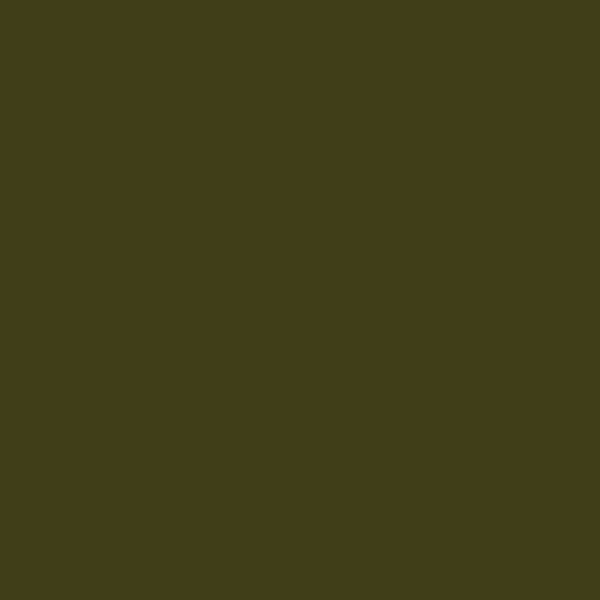Resene Thatch Green ThatchGreen paint color swatch — hex #403D19