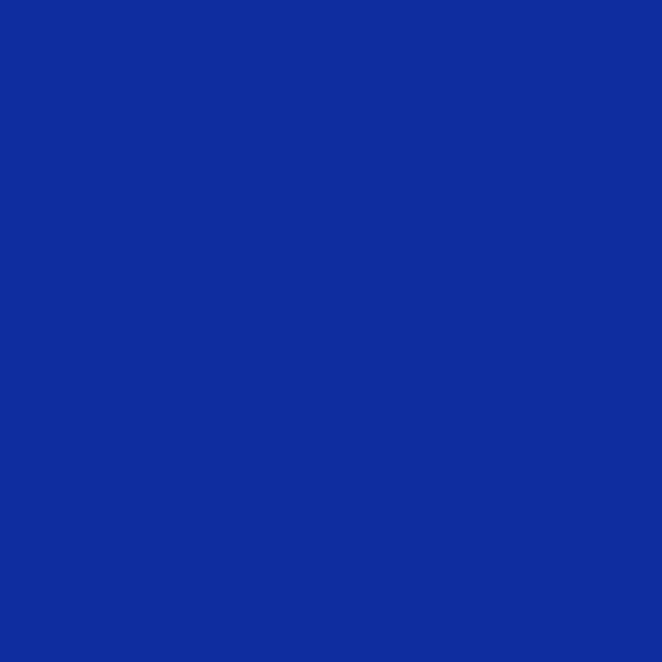 Resene Torea Bay ToreaBay paint color swatch — hex #0F2D9E