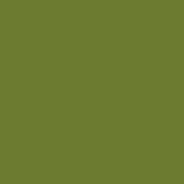 SW Paradise SW 6720 paint color swatch — hex #6C7B30